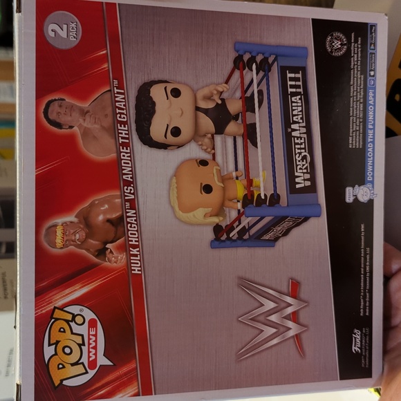 Funko POP! WWE: Hulk Hogan & Andre The Giant (Target Exclusive - Picture 3 of 7